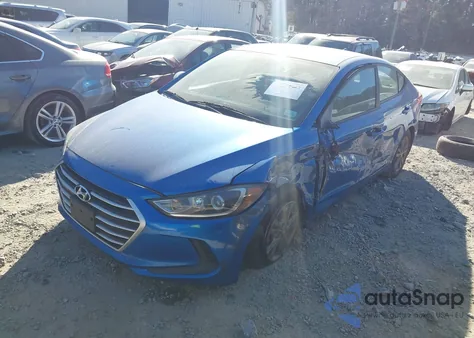 2018 Hyundai Elantra Sel из США, поврежденный, VIN 5NPD84LF7JH304867